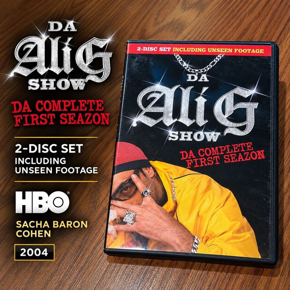 Da Ali G Show Complete First Season DVD 2-Disc 2004 HBO Sacha Baron Cohen